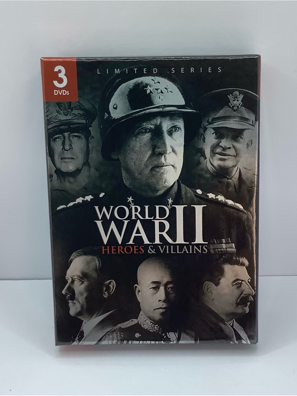 World War II: Heroes & Villains DVD Set Patriotic Honor Military